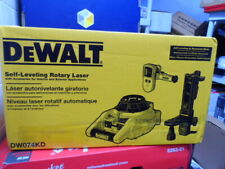 Dewalt Dw074kd Laser Level Kit Rotary With Laser Detector 150 Foot Range New