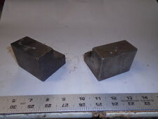 Machinist Tools Lathe Mill Lot Of 2 Tool Makers Angle Plate Fixture S Drnt