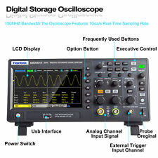 Hantek Digital Storage Oscilloscope 1gsas 8m Dso2c10 Dso2c15 Dso2d10 Dso2d15