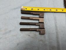 Brown And Sharpe Hook Bolts For Circular Tool Posts 716 14 4 Pieces