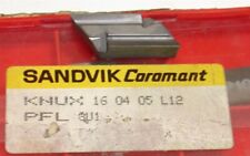 Lot Of 5 New Sandvik Indexable Turning Carbide Inserts Knux 160405l12 S1p P10