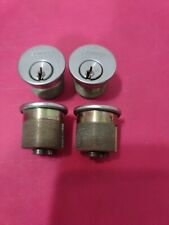 Schlage Everest S123 Mortise Cylinder 626 Lot Of 4 0 Bitted