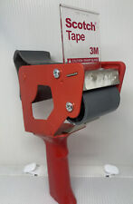 Scotch 3m Tape Gun Dispenser Red Metal Office Shipping Packing Carton Sealing