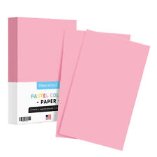 85 X 14 Pink Pastel Color Paper Legal Size 20lb Bond 75gsm 100 Sheets