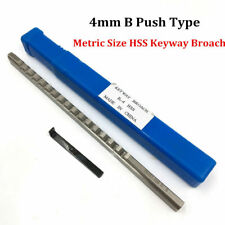 4mm B Push Type Keyway Broach Cutter Involute Spline Cnc Machine Cutting Tool