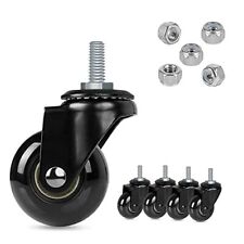 Office Chair Casters Wheel With 516 18unc Threaded Stem Heavy Duty Caster 2