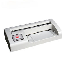 220v Automatic Business Card Cutter Slitter Electric Cutting Machine A4 9054mm