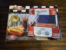 Hot Dog Roller Bun Warmer Machine Nostalgia Adjustable Heat Cooker Grill Retro