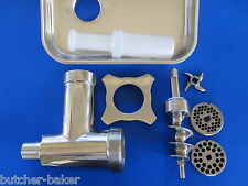 New Stainless Steel Meat Grinder Attachment For Hobart 4212 4312 4612 4812 84185