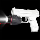 Tactical Led Flashlight Green Red Laser Sight For 20mm Rail Mini Glock Pistol
