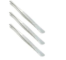 3 Russian Tissue Forceps 6 Surgical Dental Instruments Stainless Steel