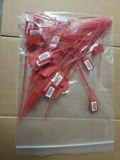 50 10 Inventory Number Tags Truck Trailer Security Seals Sequently Numberd