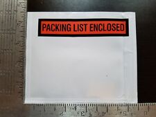100 45 X 55 Packing List Envelopes 4 12 X 5 12 Invoice Slip Enclosed Pouch