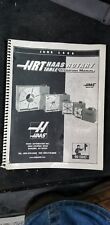 Haas Model Hrt Rotary Table Operators Manual