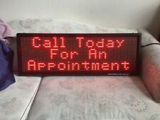 Led Sign Full Color Scrolling Programmable Message Board 14x40 New