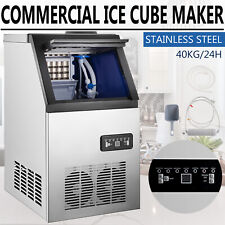 Built In Commercial Ice Maker Stainless Steel Bar Restaurant Ice Cube Machine