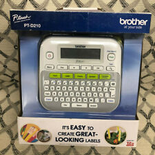 Brother P Touch Ptd210 Easy To Use Label Maker One Touch Keys Multiple Font New
