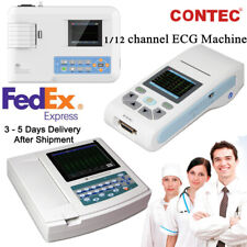 Contec Ecg Machine Digital 112 Channel 12 Lead Ekg Electrocardigraph Fda Usa