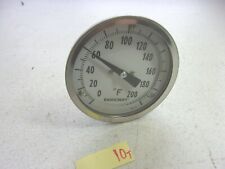 New No Box Ashcroft Thermometer 0 200 F 10pi C 158 3