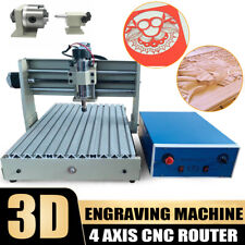 Usb 4 Axis 3040 Cnc Router Desktop Engraver Engraving Drilling Amp Milling Machine