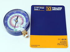 Yellow Jacket 49138 Blue Manifold Pressure Gauge 3 18 Low Side R404a R410a R22