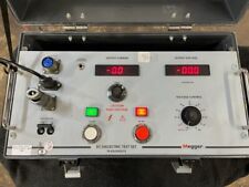 Megger Biddle 220070 Dc Dielectric 70 Kilovolt Control Module With Cables