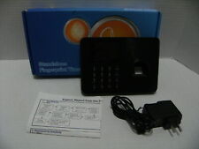 Used Employee Attendance Time Clock In Out Biometric Fingerprint Payroll Machine