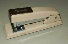 Small Swingline 711 Vintage Two Tone Brown Stapler Long Island Ny Travel Size