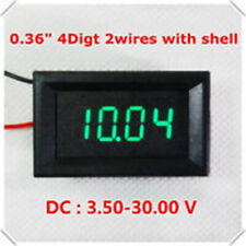 4 Digital Led Volt Voltage Meter Dc 350 30v Voltmeter 5v 12v 24v Car Battery G