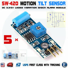 5pcs Sw 420 Motion Tilt Sensor Vibration Switch Alarm Module For Arduino 33 5v