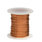 18 Awg Gauge Bare Copper Wire Buss Wire 100 Length 0.0403 Natural