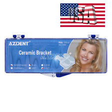 Dental Ortho Clear Ceramic Bracket Braces Roth022 Ul 55 Hooks 3 4 5