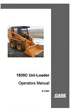 Case 1835c Uni Loader Skid Steer Operators Owners Manual Operation Controls