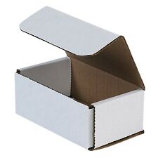 50 Pack 5x3x2 Small White Cardboard Carton Mailer Mailing Shipping Box Boxes
