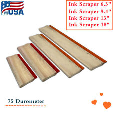4 Pcs Silk Screen Printing Squeegee Ink Scraper 63 94 13 18 Scratch Board