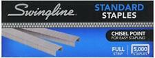 Swingline Sf1 Standard Staples 5000 Per Box