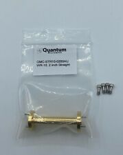 Wr 10 Millimeter Waveguide 2 Inch Straight Gold Plated By Quantum Microwave
