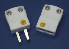 Ultra High Temperature Ceramic Miniature Mini K Type Thermocouple Connector Set