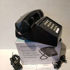 Home Intuition Amplified Single Line Corded Desk Telephone G