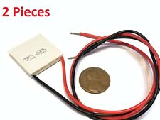 2 X Tec1 04905 5v Thermoelectric Cooler Cooling Peltier Plate Module 25x25mm B28
