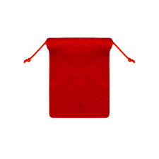 25pcs Red 4x55 Jewelry Pouches Velvet Gift Bags