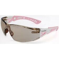 Bolle Rush Small Safety Glasses Whitepink Temples Csp Anti Fog Lens 40249