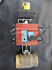 3 Brass Valve 316 Ss Stem Ball Watts Actuator Solenoid Display End Switches