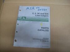 Jc John Deere Genuine Parts Manual 2 3 3k Amp E35 Lawn Edgers