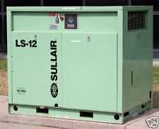 Sullair Corporation Ls 12 40l Industrial Air Compressor Ls 12 40l Acac Working