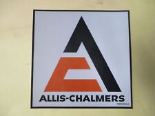 Allis Chalmers D15 D17 180 185 190 200 Tractor Reflective Seat Back Decal 924273