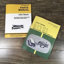 John Deere B B A Fb B Df B Dr A End Wheel Grain Drill Operator And Parts Manual