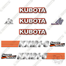 Kubota Kx121 3 Decal Kit Mini Excavator Replacement Decals Kx 121 3