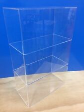 Ds Acrylic Lucite Countertop Display Showcase Cabinet 12 X 6 X 19h 2 Shelves