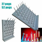 2pcs Dental Lab Supply Wall Desk Drying Rack 52 Pegs27 Pegs Cleaning Equipment